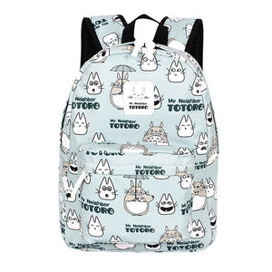Anime Neko Atsume Women Backpack
