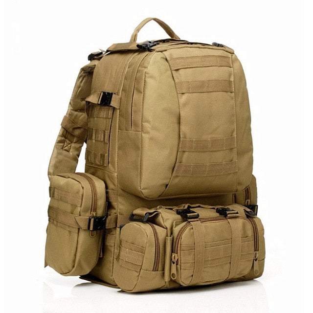 High Quality 50L  Large-capacity Multifunction Military Backpack