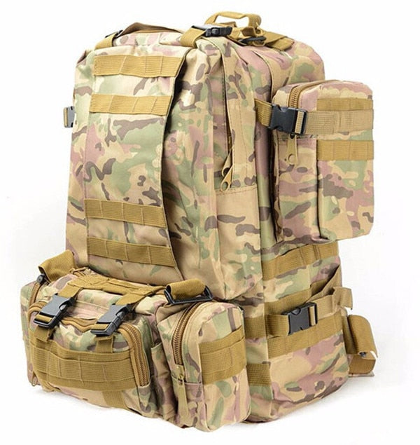 High Quality 50L  Large-capacity Multifunction Military Backpack