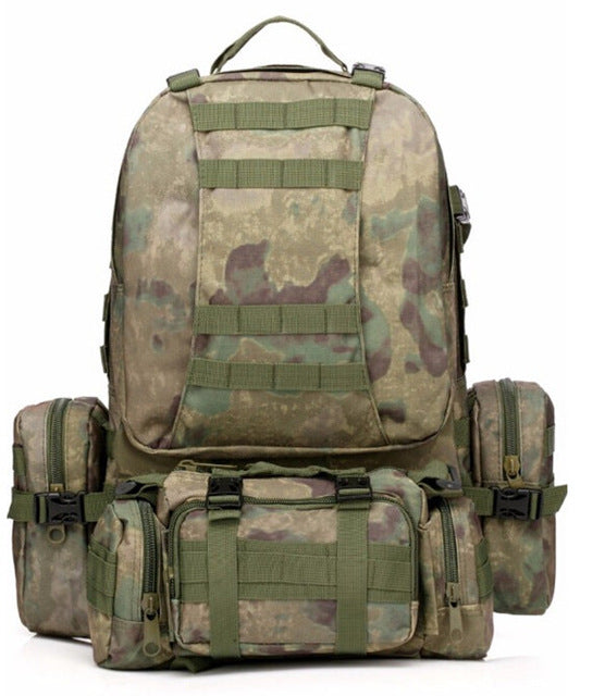 High Quality 50L  Large-capacity Multifunction Military Backpack