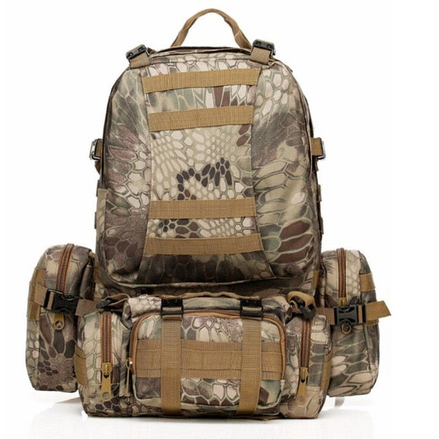 High Quality 50L  Large-capacity Multifunction Military Backpack