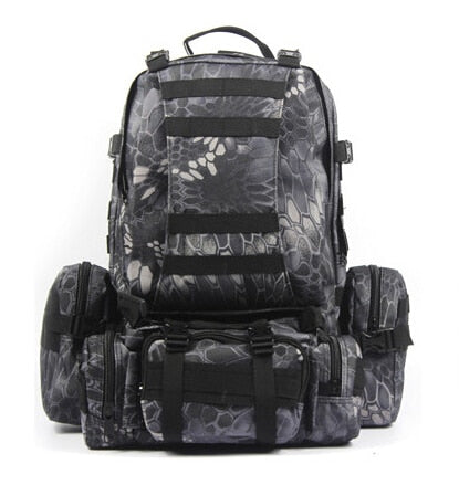 High Quality 50L  Large-capacity Multifunction Military Backpack