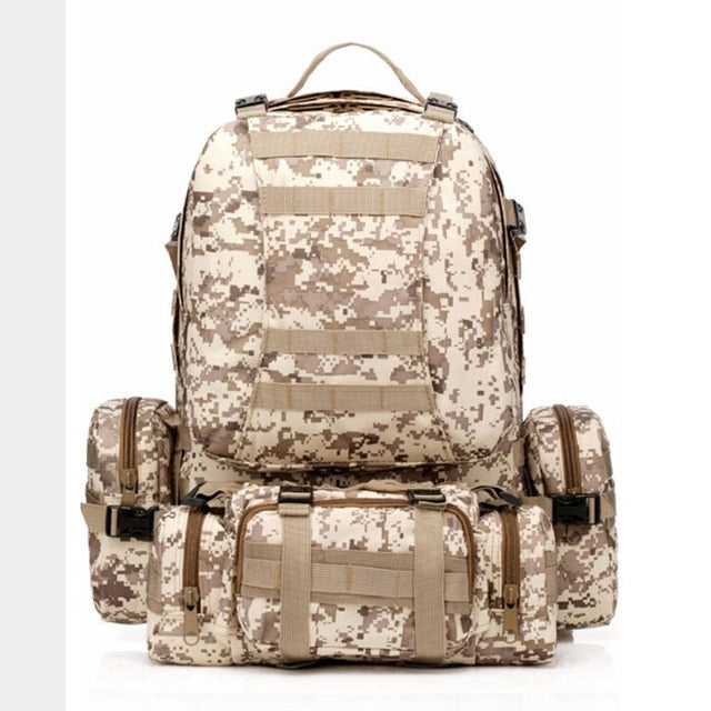 High Quality 50L  Large-capacity Multifunction Military Backpack