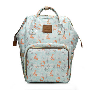 Cactus Printing Mummy Backpack