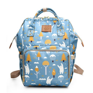 Cactus Printing Mummy Backpack