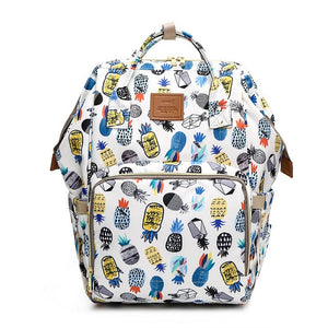 Cactus Printing Mummy Backpack