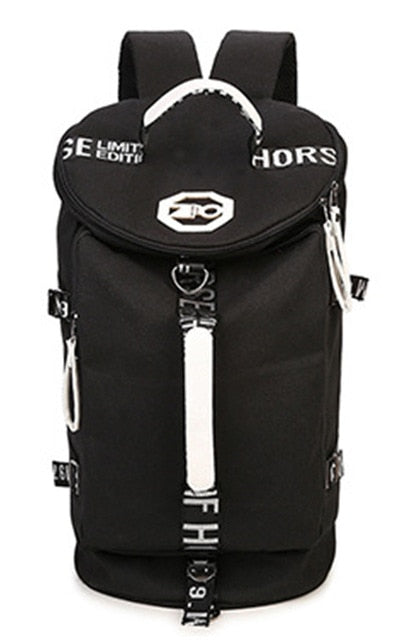 Famous Brand Canvas Backpack