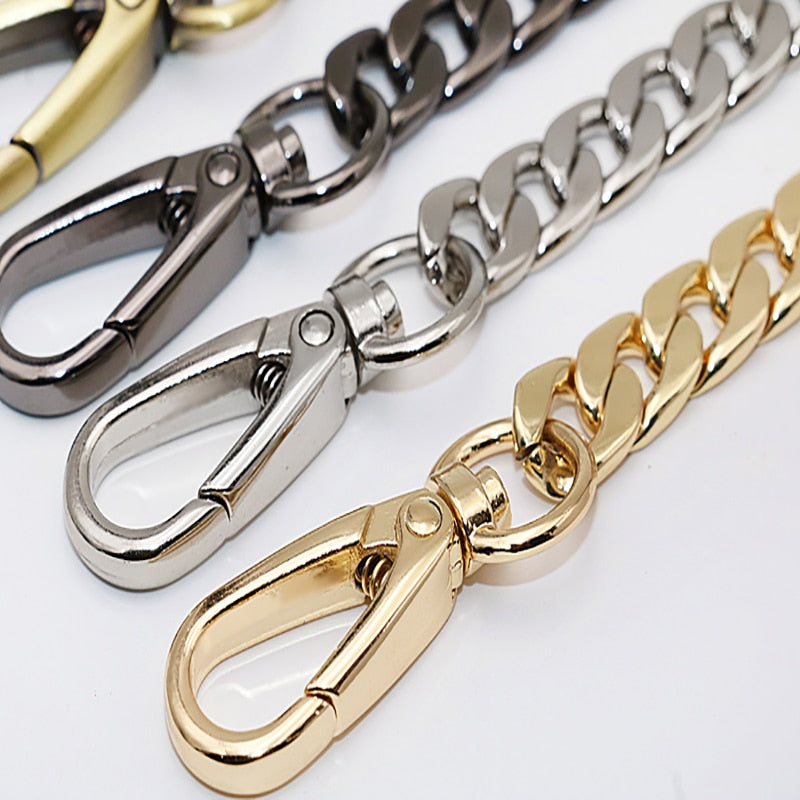 120cm Chain Accessories for Bags Belt Straps For Bag Parts Accessories Bags Chains Gold Belts Hardware For Handbag Accessories