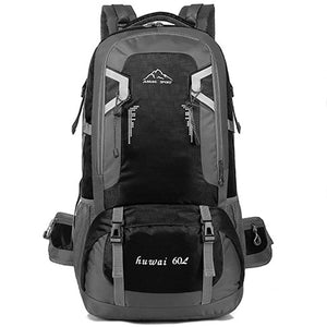 60L waterproof unisex backpack