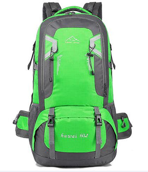 60L waterproof unisex backpack