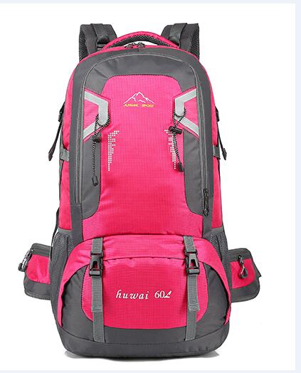 60L waterproof unisex backpack